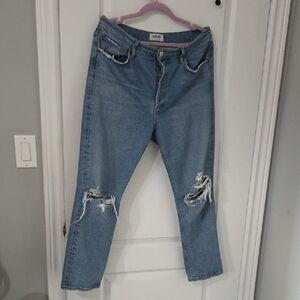 Agolde Light Blue Denim Jeans